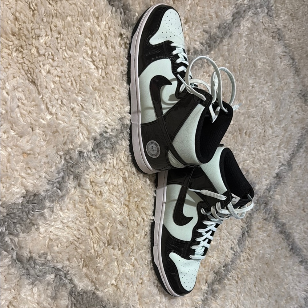 Black and White Sneakers